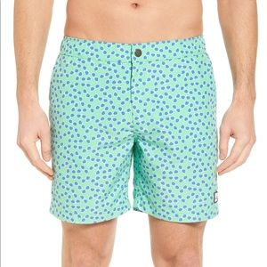 TOM & TEDDY Sunglasses Print Swim Trunks LARGE